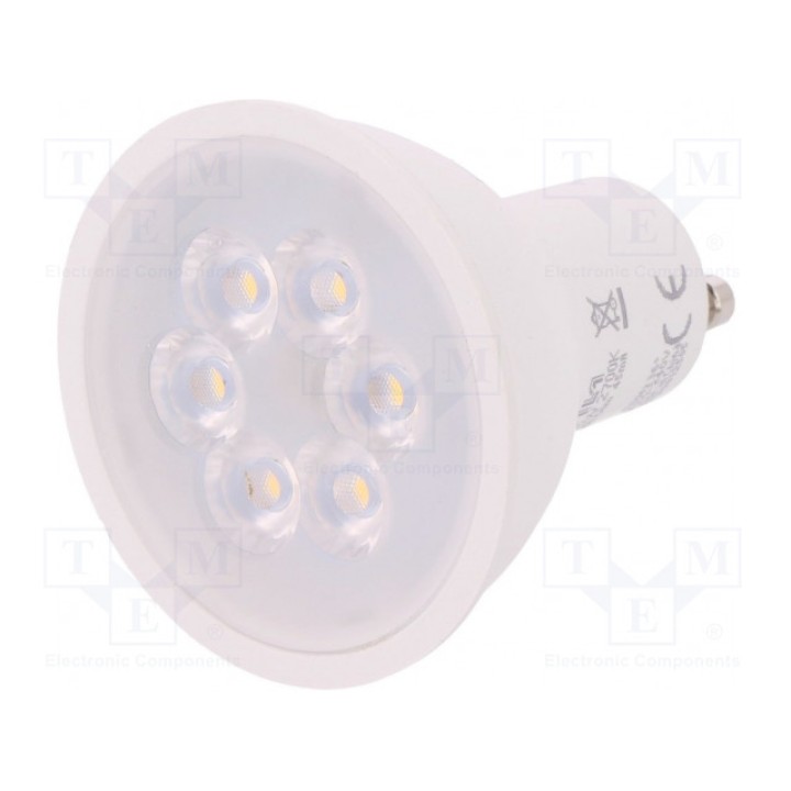Лампочка LED теплый белый GU10 PILA 929001371131 (96459200)