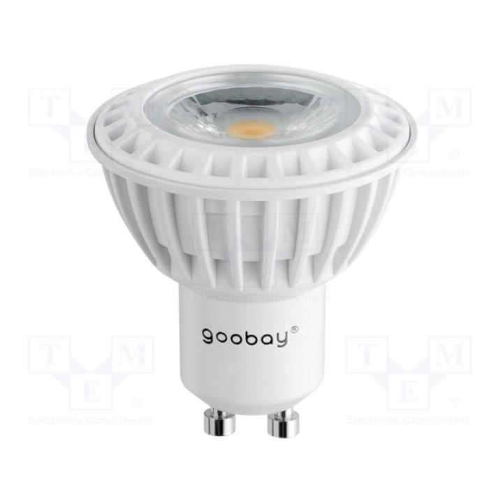 Лампочка LED теплый белый GU10 Goobay 30572 (GOOBAY-30572)