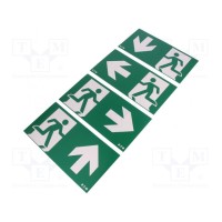 Аксессуары для сигнализаторов комплект из 4 пиктограмм EATON ELECTRIC SL24A