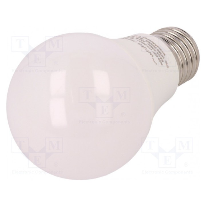 Лампочка LED теплый белый E27 WHITENERGY 10388 (WHITENERGY-10388)
