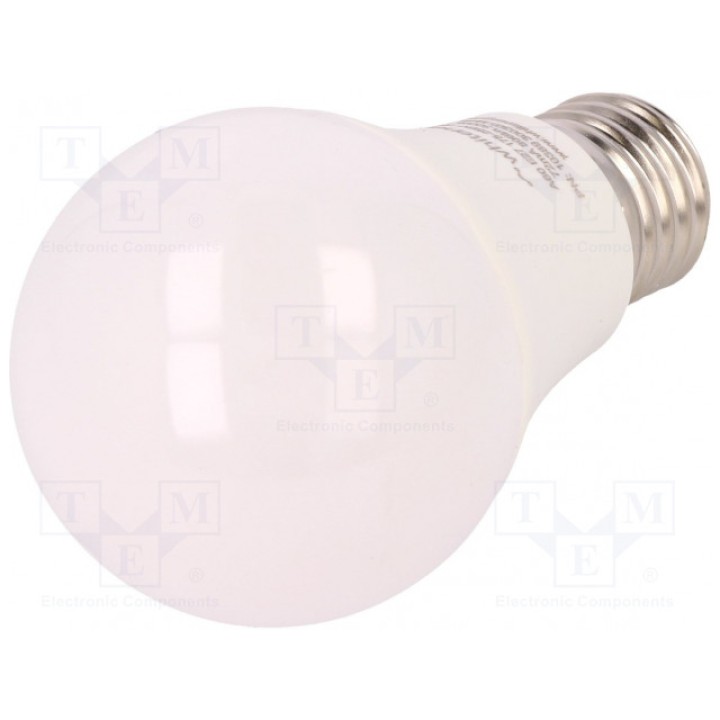 Лампочка LED теплый белый E27 WHITENERGY 10389 (WHITENERGY-10389)
