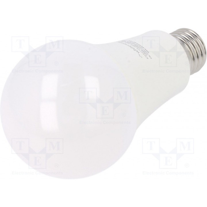 Лампочка LED теплый белый E27 WHITENERGY 10391 (WHITENERGY-10391)