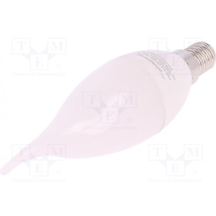 Лампочка LED теплый белый E14 WHITENERGY 10396 (WHITENERGY-10396)