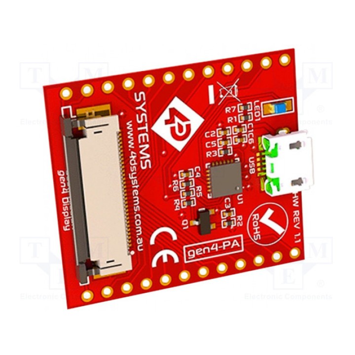 Адаптер USB ZIF 30 4D Systems GEN4-PA (GEN4-PA)