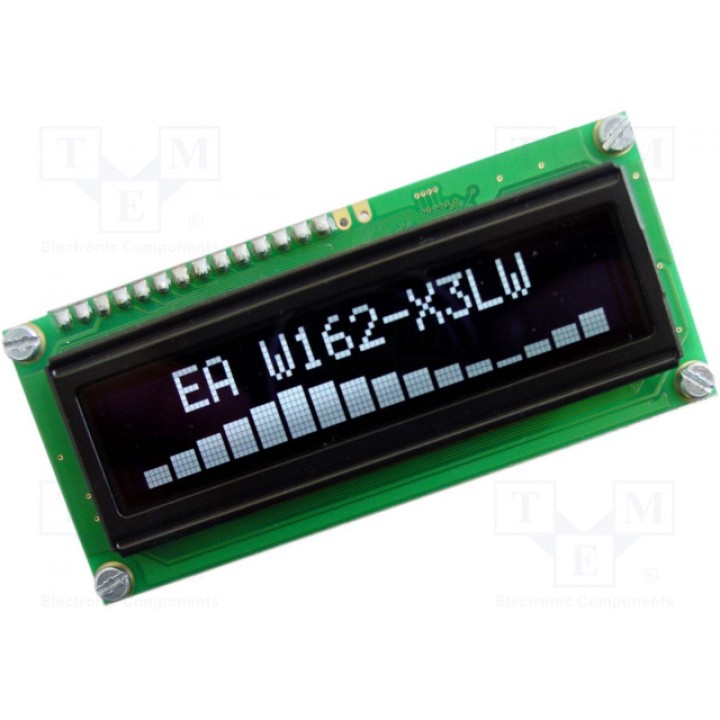 Дисплей OLED ELECTRONIC ASSEMBLY EA W162-X3LW (EAW162-X3LW)