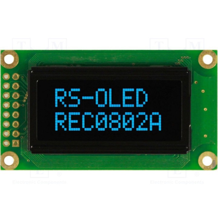 Дисплей OLED RAYSTAR OPTRONICS REC000802ABPP5N00000 (REC000802ABPP5N0)