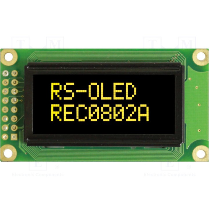 Дисплей OLED RAYSTAR OPTRONICS REC000802AYPP5N00000 (REC000802AYPP5N0)