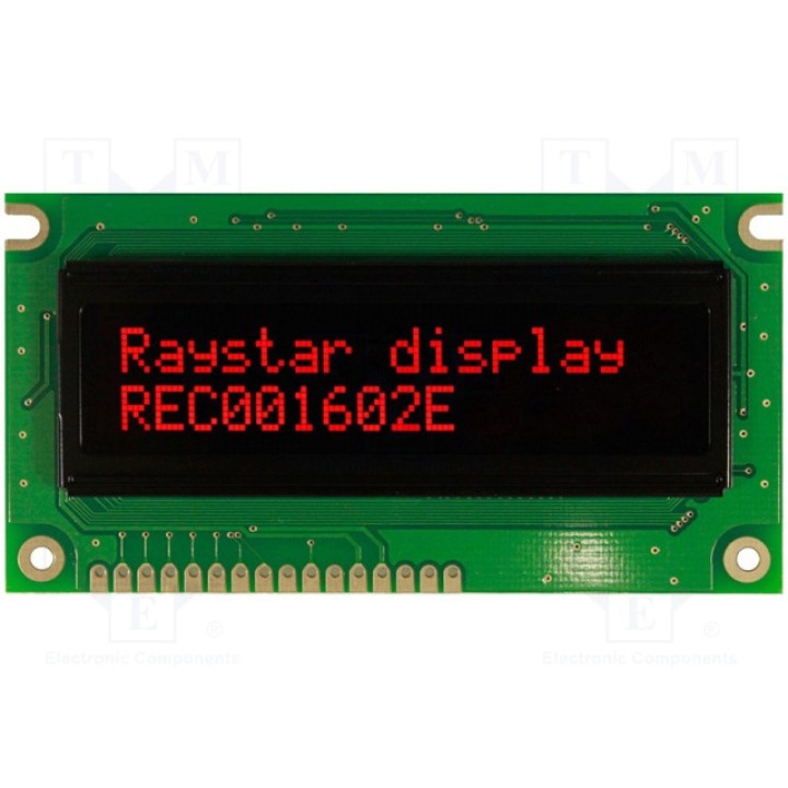 Дисплей OLED RAYSTAR OPTRONICS REC001602HRPP5N00000 (REC001602HRPP5N0)