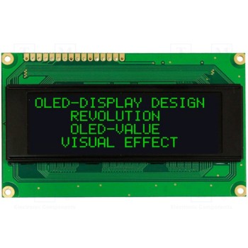 Дисплей OLED RAYSTAR OPTRONICS REC002004BGPP5N0