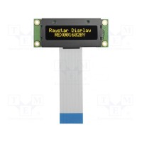 Дисплей OLED RAYSTAR OPTRONICS REX001602BYPP5N0