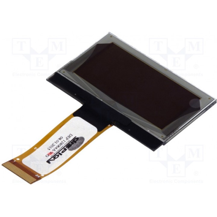 Дисплей OLED DISPLAY ELEKTRONIK DEP 128064A-Y (DEP128064A-Y)