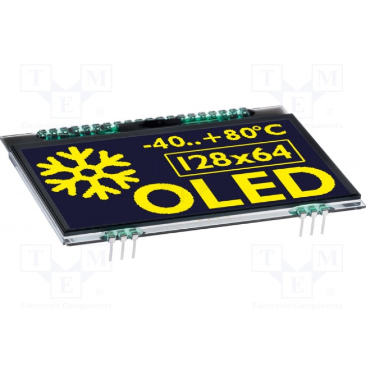 Дисплей OLED ELECTRONIC ASSEMBLY EA OLEDL128-6GGA (EAOLEDL128-6GGA)