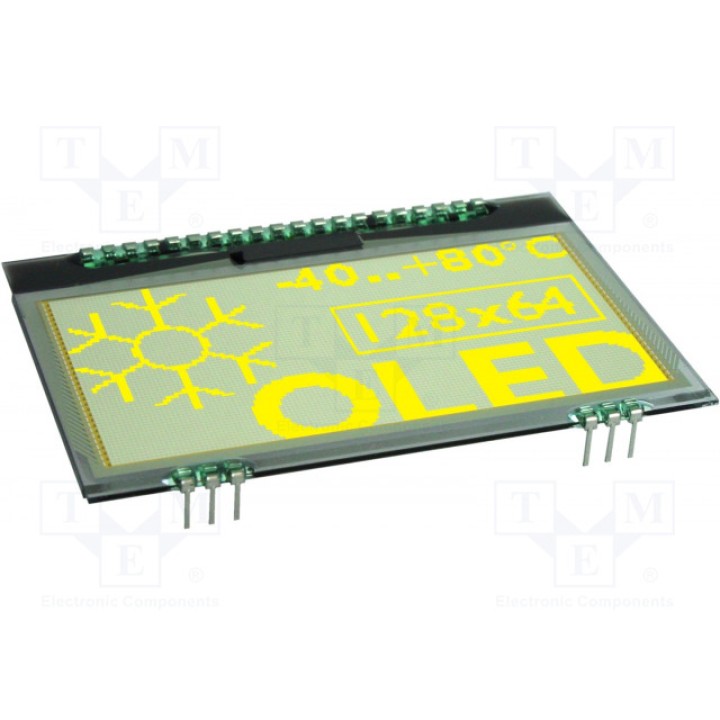 Дисплей OLED ELECTRONIC ASSEMBLY EA OLEDL128-6NGA (EAOLEDL128-6NGA)