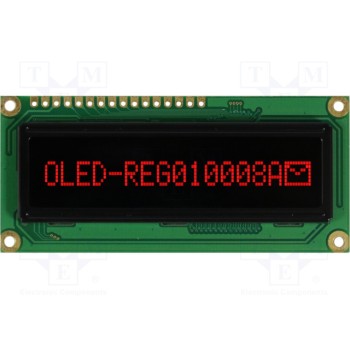 Дисплей OLED RAYSTAR OPTRONICS REG010008ARPP5N0