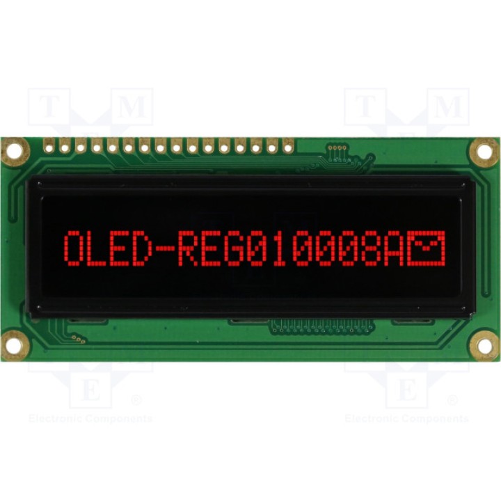 Дисплей OLED RAYSTAR OPTRONICS REG010008ARPP5N00000 (REG010008ARPP5N0)