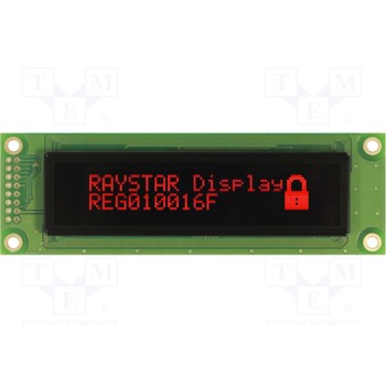 Дисплей OLED RAYSTAR OPTRONICS REG010016FRPP5N0
