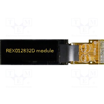 Дисплей OLED RAYSTAR OPTRONICS REX012832DYPP3N0
