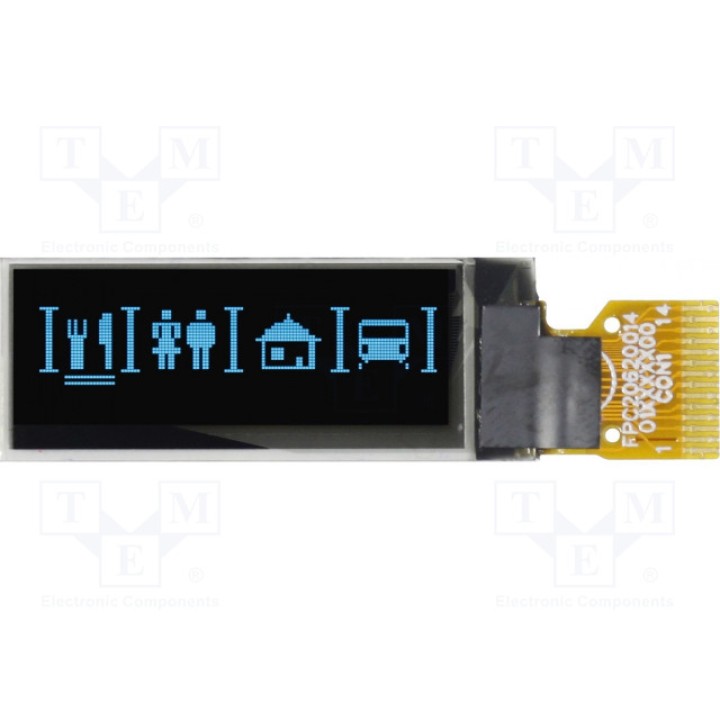 Дисплей OLED RAYSTAR OPTRONICS REX012832FSPP3N00000 (REX012832FSPP3N0)