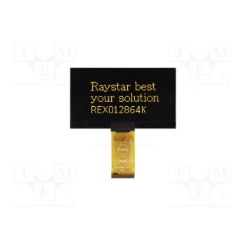 Дисплей OLED RAYSTAR OPTRONICS REX012864KYPP3N0