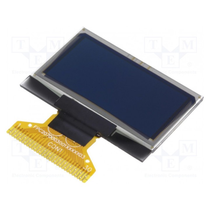 Дисплей OLED RAYSTAR OPTRONICS REX012864LSAP3N00000 (REX012864LSAP3N0)