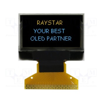 Дисплей OLED RAYSTAR OPTRONICS REX012864MXPP3N0