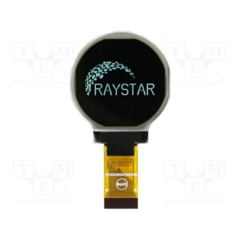 Дисплей OLED RAYSTAR OPTRONICS REX128128BWPP3N0