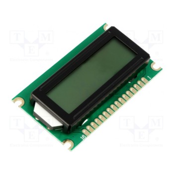 Дисплей LCD DISPLAY ELEKTRONIK DEM08171FGH-PW