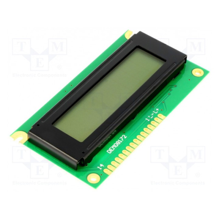 Дисплей LCD алфавитно-цифровой DISPLAY ELEKTRONIK DEM 08172 FGH-PW (DEM08172FGH-PW)