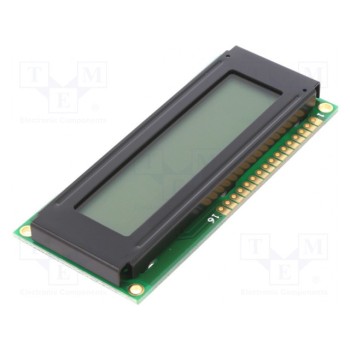 Дисплей LCD алфавитно-цифровой DISPLAY ELEKTRONIK DEM16102FGH-PW