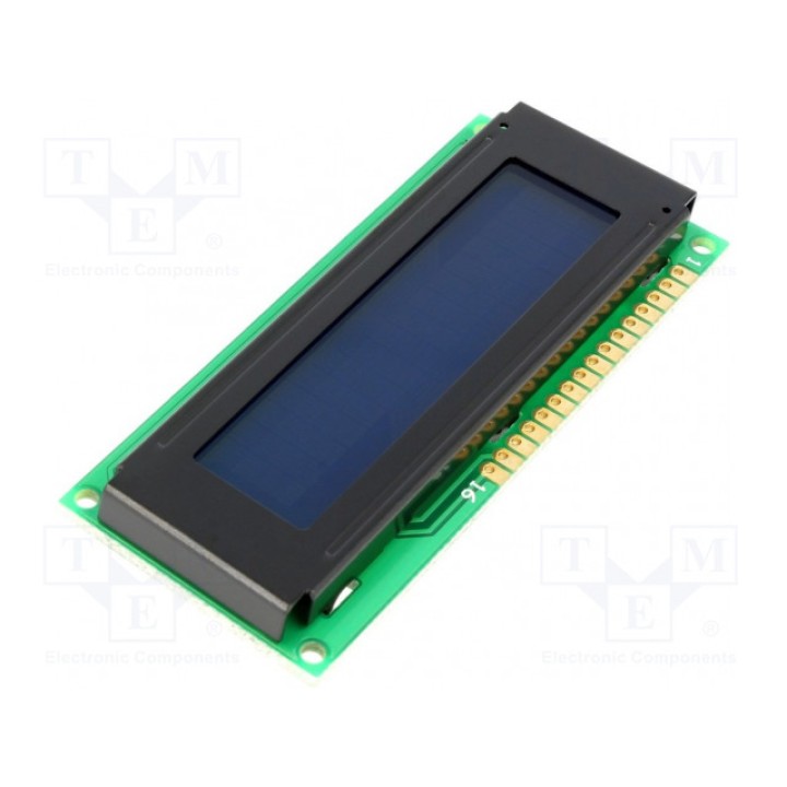 Дисплей LCD алфавитно-цифровой DISPLAY ELEKTRONIK DEM 16102 SYH-LY (DEM16102SYH-LY)