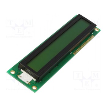 Дисплей LCD DISPLAY ELEKTRONIK DEM16103SYH-LY