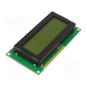 Дисплей LCD алфавитно-цифровой DISPLAY ELEKTRONIK DEM16212SYH-LY