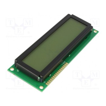 Дисплей LCD алфавитно-цифровой DISPLAY ELEKTRONIK DEM16215SBH-PW-N