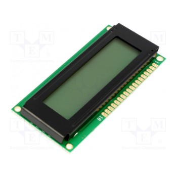 Дисплей LCD алфавитно-цифровой DISPLAY ELEKTRONIK DEM16216FGH-PB