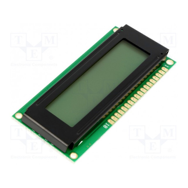 Дисплей LCD алфавитно-цифровой DISPLAY ELEKTRONIK DEM 16216 FGH-PB (DEM16216FGH-PB)