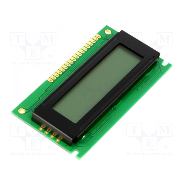 Дисплей LCD алфавитно-цифровой DISPLAY ELEKTRONIK DEM 16217 FGH-P(RGB) (DEM16217FGH-P-RGB)