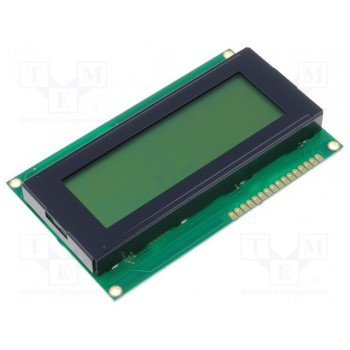 Дисплей LCD алфавитно-цифровой DISPLAY ELEKTRONIK DEM20485SYH-LY