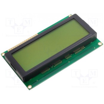 Дисплей LCD алфавитно-цифровой DISPLAY ELEKTRONIK DEM20486SYH-LY