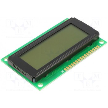Дисплей LCD алфавитно-цифровой DISPLAY ELEKTRONIK DEM20488SBH-PW-N