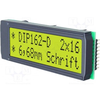 Дисплей LCD ELECTRONIC ASSEMBLY EADIP162-DNLED