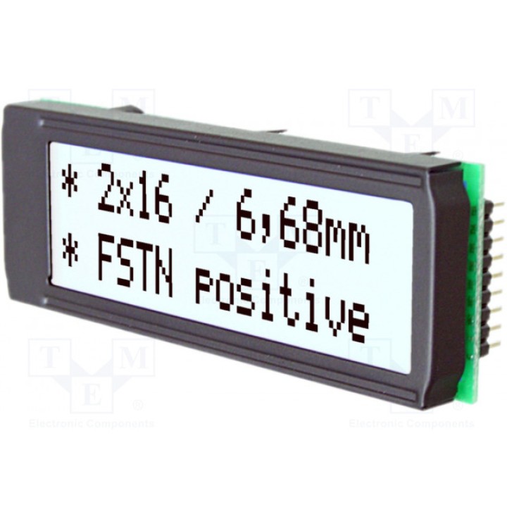 Дисплей LCD ELECTRONIC ASSEMBLY EA DIP162J-DN3LW (EADIP162J-DN3LW)