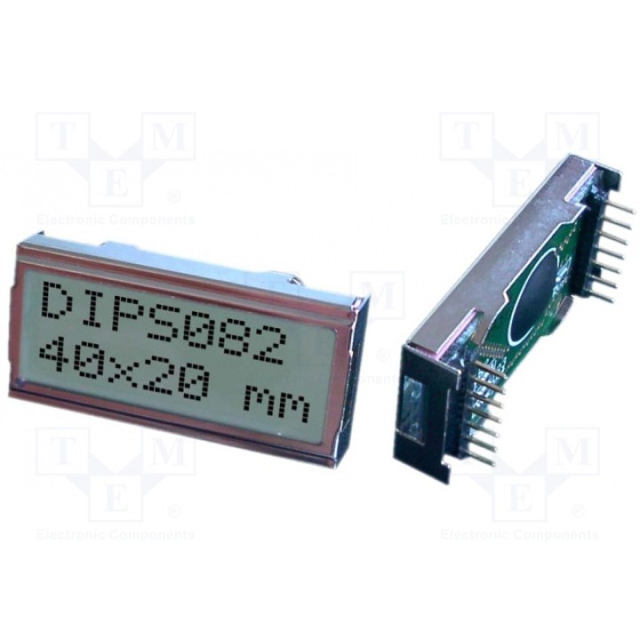 Дисплей LCD ELECTRONIC ASSEMBLY EA DIPS082-HN (EADIPS082-HN)