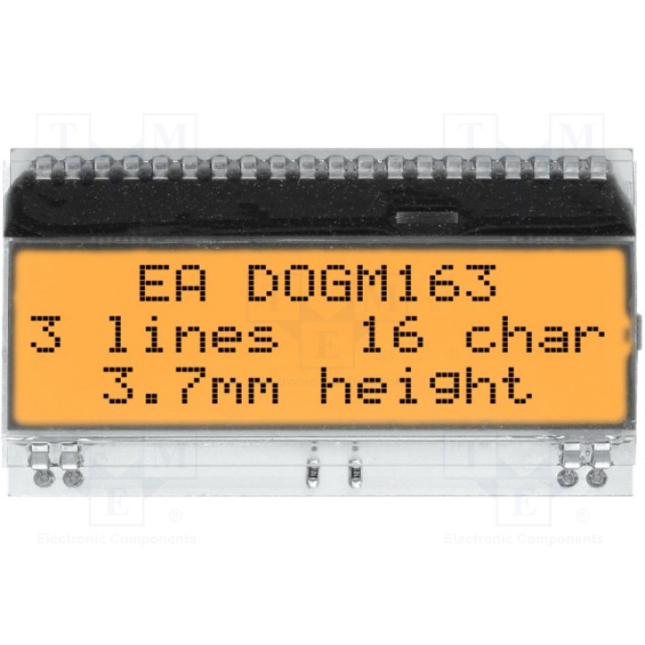 Дисплей LCD ELECTRONIC ASSEMBLY EA DOGM163W-A (EADOGM163W-A)