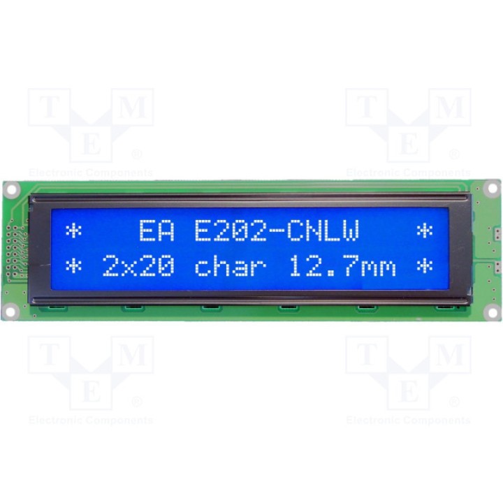Дисплей LCD ELECTRONIC ASSEMBLY EA E202-CNLW (EAE202-CNLW)