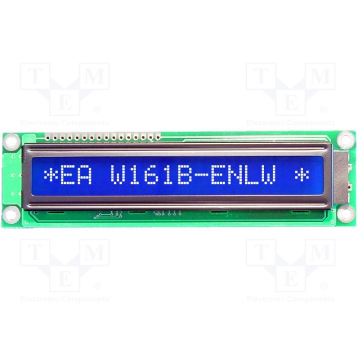 Дисплей LCD ELECTRONIC ASSEMBLY EA W161B-ENLW (EAW161B-ENLW)