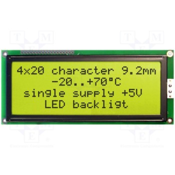 Дисплей LCD ELECTRONIC ASSEMBLY EAW204-BNLED