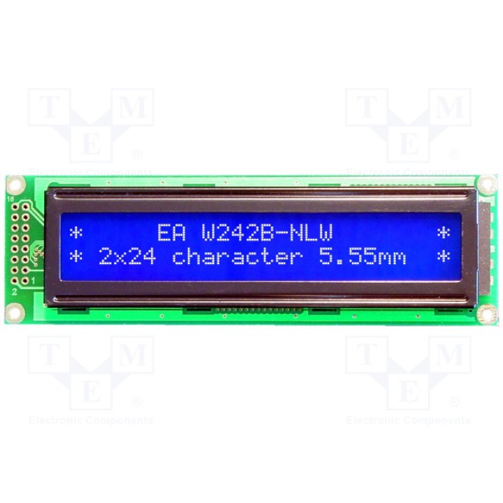Дисплей LCD ELECTRONIC ASSEMBLY EA W242B-NLW (EAW242B-NLW)