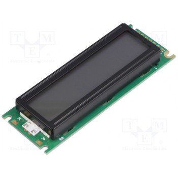 Дисплей LCD алфавитно-цифровой POWERTIP NPC1602LRS-JWB-K