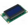 Дисплей LCD алфавитно-цифровой RAYSTAR OPTRONICS RC0802A-BIY-ESX (RC0802A-BIY-ESX)