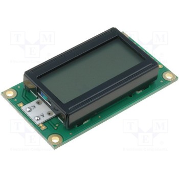 Дисплей LCD алфавитно-цифровой RAYSTAR OPTRONICS RC0802A-FHY-CSV